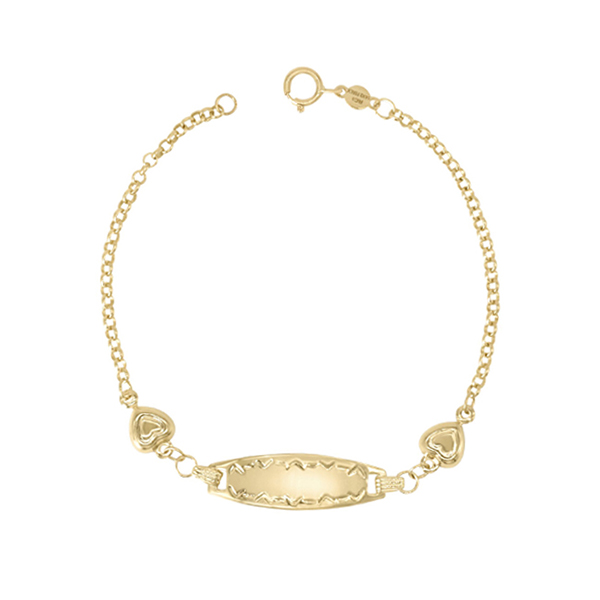 Yaris Chain Link Bracelet – Baby Gold