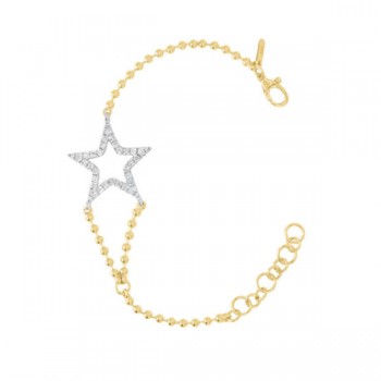 Diamond Star Ball Bracelet