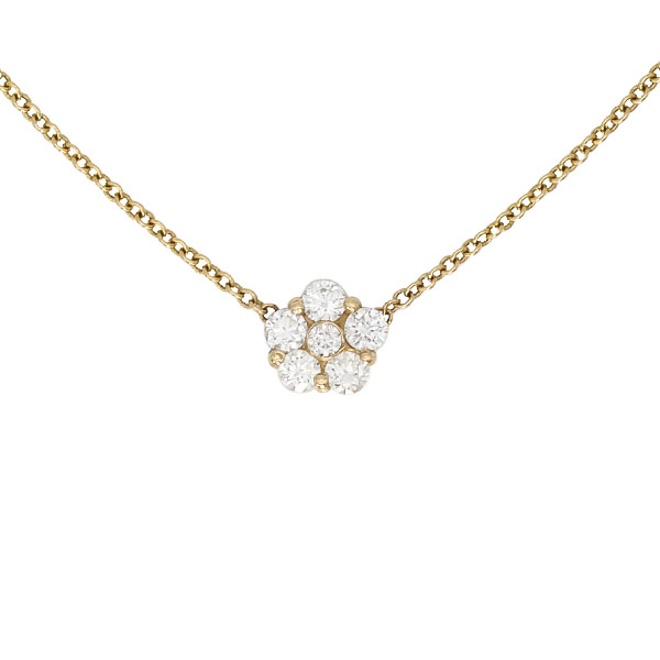 Bassano Jewelry Mini Flower Cluster Pendant