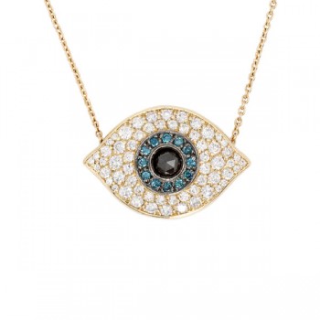Large Evil Eye Necklace