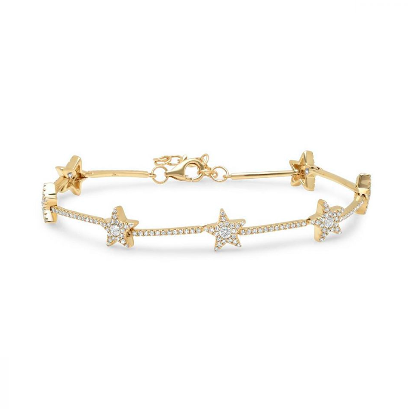 Multi Star Tennis Bracelet