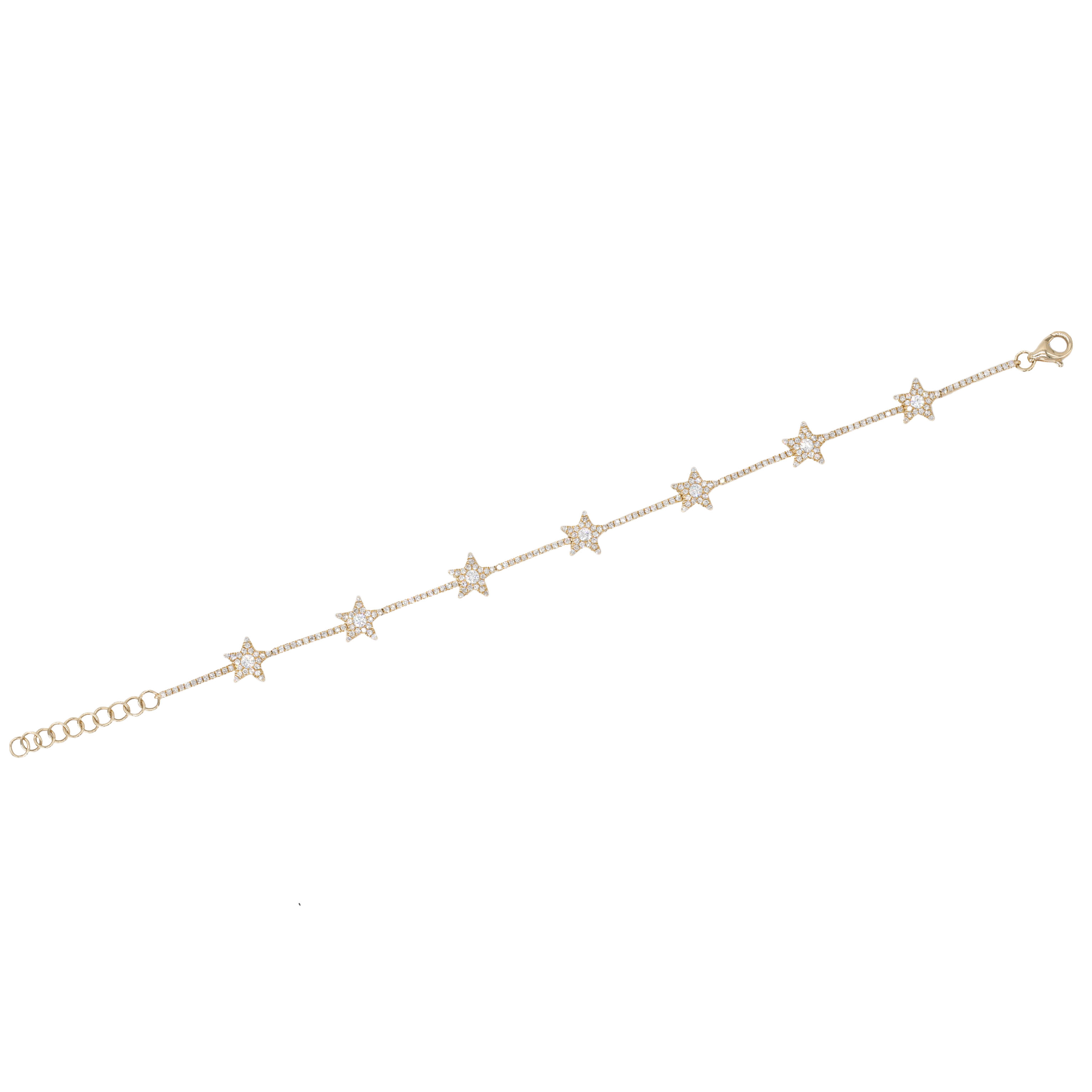 Multi Star Tennis Bracelet